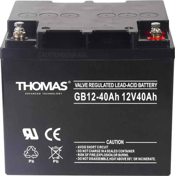 Изображение товара Аккумуляторная батарея THOMAS GB 12-40Ah 12V40Ah