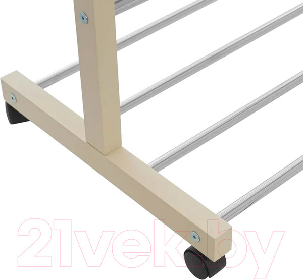 Изображение товара Стойка для одежды Мебелик Напольная В 35Н (слоновая кость)