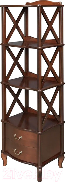 Изображение товара Этажерка Мебелик Джульетта-3 (орех)