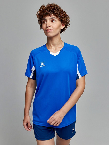 Изображение товара Футбольная форма Kelme Short-Sleeved Football Suit / 8251ZB1002-481 (4XL, синий/темно-синий)