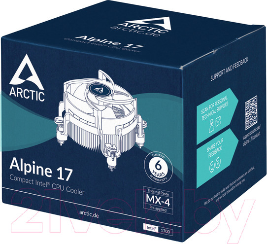 Изображение товара Кулер для процессора Arctic Cooling Alpine / ACALP00040A