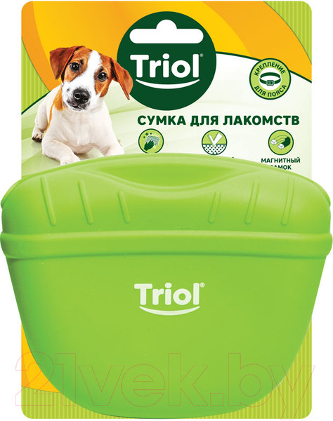 Изображение товара Сумка для лакомств Triol Фитнес / 30201006 (зеленый)