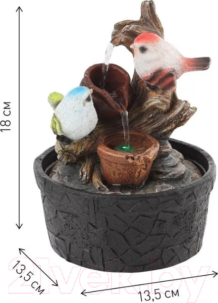 Изображение товара Фонтан декоративный Green Apple Птички 2 GAFN01-400 / Б0038779