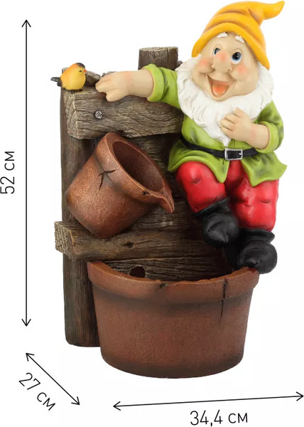 Изображение товара Фонтан скульптурный Green Apple Гном GAUF-02 / Б0043462