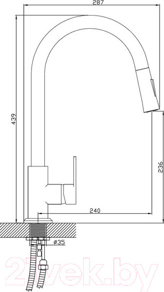 Изображение товара Смеситель Diadonna D49-19013