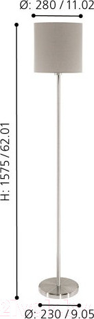 Изображение товара Торшер Eglo Pasteri 95167