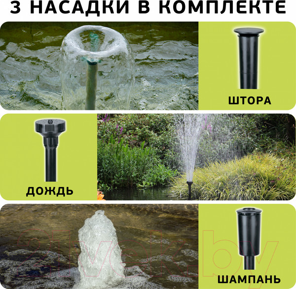 Изображение товара Насос для пруда Green Apple GANF01-03 / Б0031969