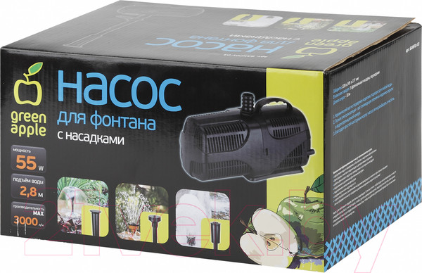 Изображение товара Насос для пруда Green Apple GANF01-03 / Б0031969