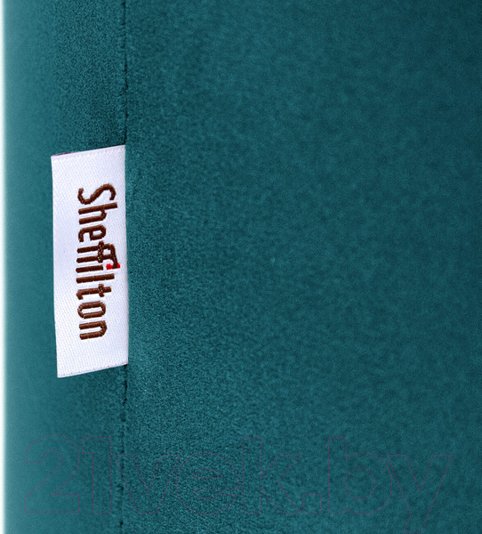 Изображение товара Пуф Sheffilton SHT-B12 (альпийский бирюзовый микровелюр)