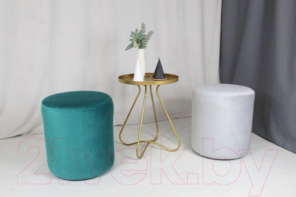 Изображение товара Пуф Sheffilton SHT-B12 (серое облако микровелюр)