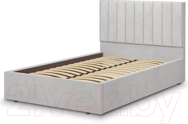 Изображение товара Полуторная кровать Аквилон Рица 12 М (конфетти сильвер)