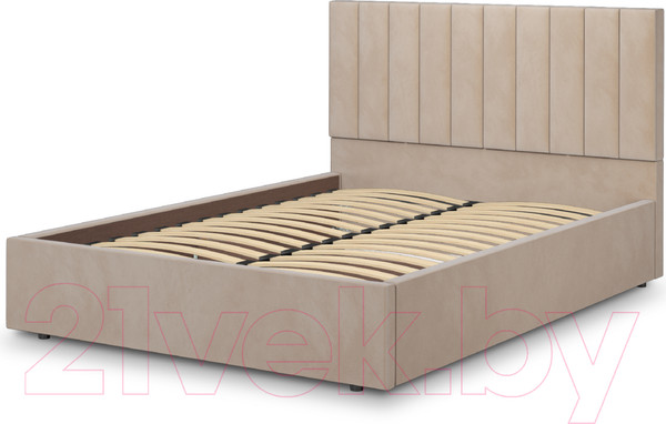 Изображение товара Полуторная кровать Аквилон Рица 14 М (конфетти мокко)