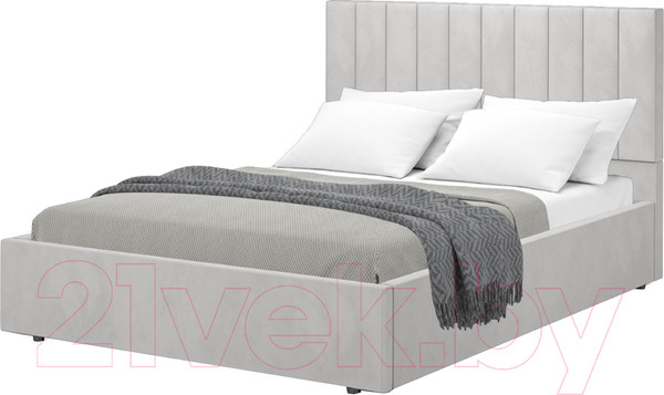 Изображение товара Полуторная кровать Аквилон Рица 14 М (веллюкс сильвер)