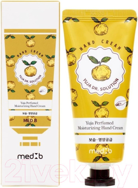 Изображение товара Крем для рук Med B Yuja Dr.Solution Hand Cream с экстрактом Юдзу (70мл)