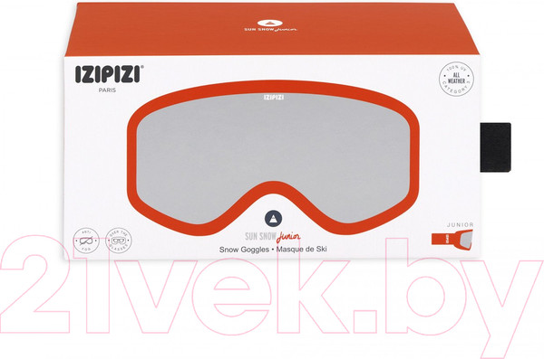 Изображение товара Маска горнолыжная Izipizi Junior SSNOWJC83 Солнцезащитная (оранжевый)