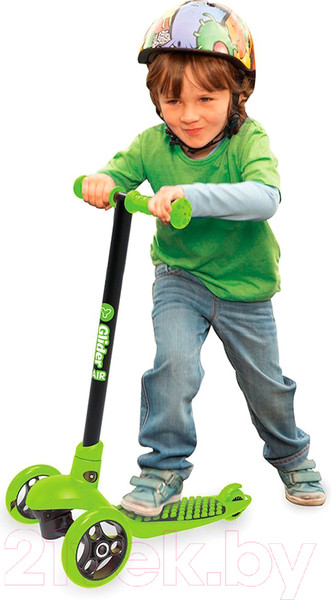 Изображение товара Самокат детский Yvolution Glider Air 100810 (зеленый)