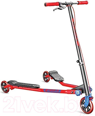 Изображение товара Самокат детский Yvolution Fliker Air A3 Инерционный / 101057 (красно-синий)