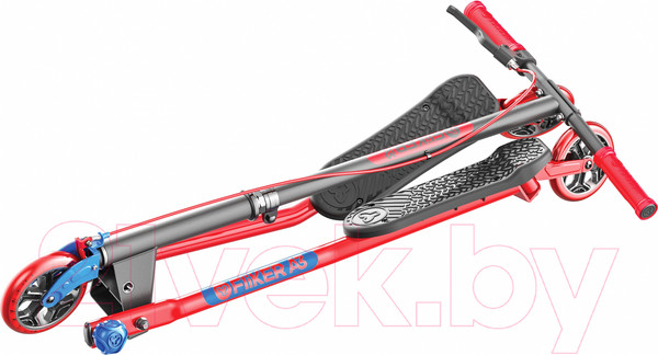 Изображение товара Самокат детский Yvolution Fliker Air A3 Инерционный / 101057 (красно-синий)