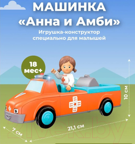 Изображение товара Игрушка-конструктор Toddys Анна и Амби 0125
