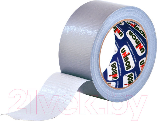 Изображение товара Скотч армированный Unibob 50мм/25м / 44265 (серый)