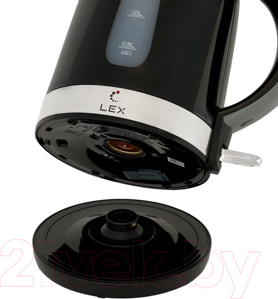 Изображение товара Электрочайник Lex LX 30028-2  (черный)