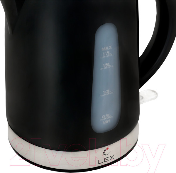 Изображение товара Электрочайник Lex LX 30028-2  (черный)