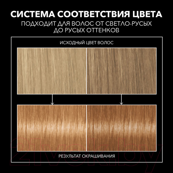 Изображение товара Крем-краска для волос Сьёсс Permanent Coloration 9-67  (115мл, коралловое золото)