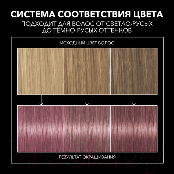 Изображение товара Крем-краска для волос Сьёсс Permanent Coloration 8-23 (115мл, кристальный лавандовый )