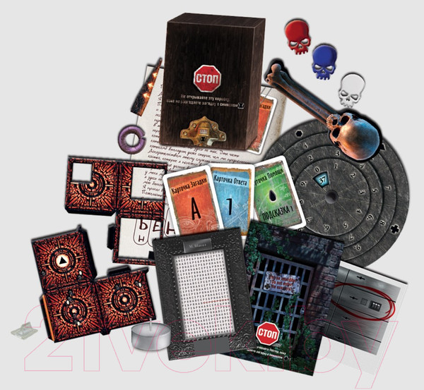 Изображение товара Настольная игра Звезда Exit Квест. Катакомбы Ужаса / 8845