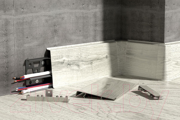 Изображение товара Плинтус Cezar Hi Line Prestige М329 Клен Патина Матовый