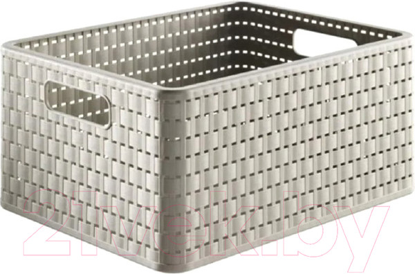 Изображение товара Корзина Rotho A4 Country / 1115307422 (капучино)