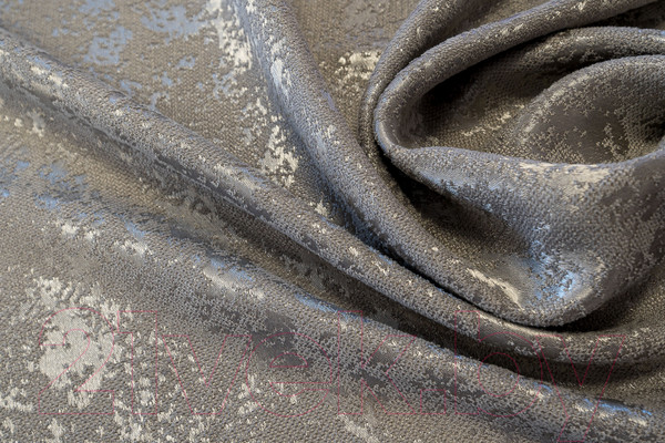 Изображение товара Комплект штор Decoretto Штукатурка серое небо ШСН-K9 (163x260, серый/голубой)