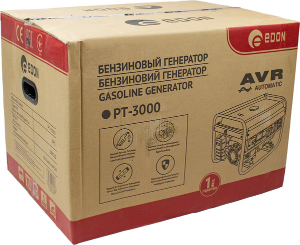 Изображение товара Бензиновый генератор Edon PT-3000
