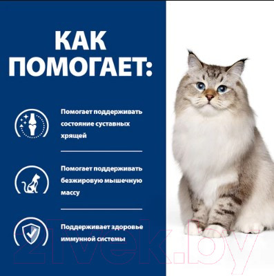 Изображение товара Сухой корм для кошек Hill's Prescription Diet Joint Care j/d / 605857 (1.5кг)