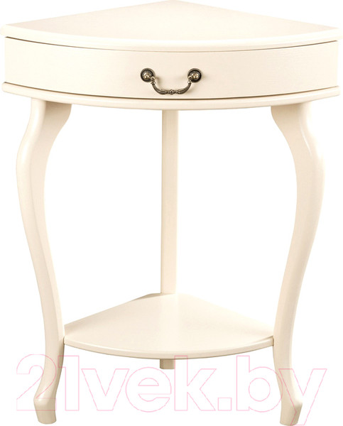 Изображение товара Консольный столик Мебелик Элегант угловой (дуб шампань)