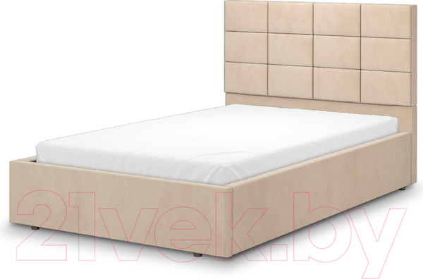 Изображение товара Полуторная кровать Аквилон Тэфи 12 М (конфетти крем)