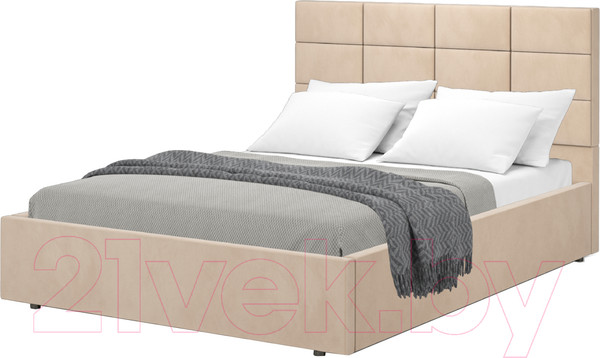 Изображение товара Полуторная кровать Аквилон Тэфи 14 М (конфетти крем)