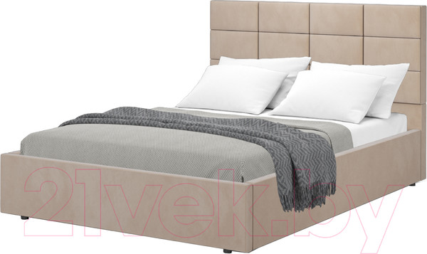 Изображение товара Полуторная кровать Аквилон Тэфи 14 М (конфетти мокко)