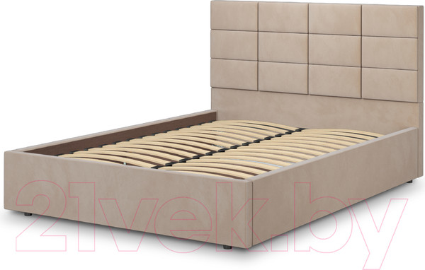 Изображение товара Полуторная кровать Аквилон Тэфи 14 М (конфетти мокко)