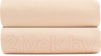 Изображение товара Простыня Tkano Essential TK20-FS0019 (бежево-розовый)