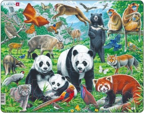 Изображение товара Пазл LARSEN Дикие животные Азии FH43
