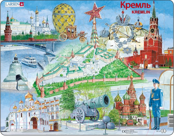 Изображение товара Пазл LARSEN Кремль KH14