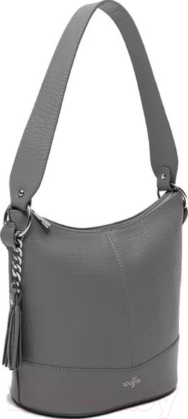 Изображение товара Сумка Souffle 291 / 2915011 (серый теплый кайман эластичный)