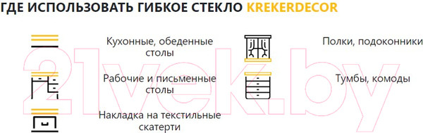 Изображение товара Пленка защитная для стола Krekerdecor Круг 120см / к12025 (гладкий)