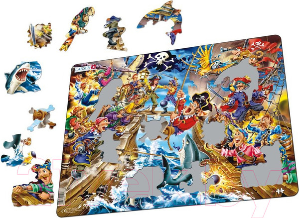 Изображение товара Пазл LARSEN Пираты US37