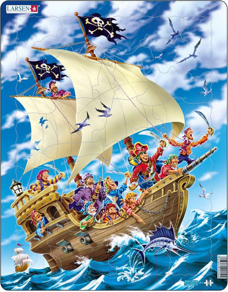 Изображение товара Пазл LARSEN Пираты US9