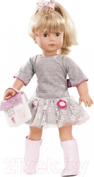 Изображение товара Кукла с аксессуарами Gotz Джессика Блондинка кружева и цветы / 1690391 (46см)