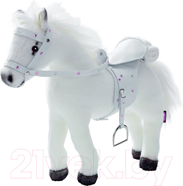 Изображение товара Аксессуар для куклы Gotz Лошадь Молния со звуком / 3401485 (белый)
