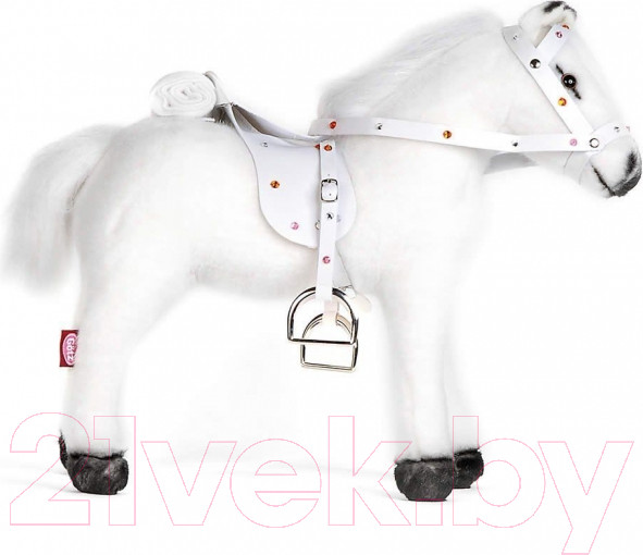 Изображение товара Аксессуар для куклы Gotz Лошадь Молния со звуком / 3401485 (белый)