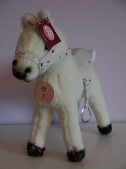 Изображение товара Аксессуар для куклы Gotz Лошадь Молния со звуком / 3401485 (белый)